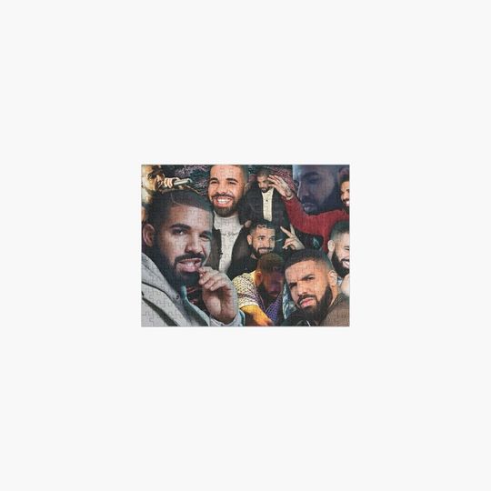 Discover DRAKE-collage Jigsaw Puzzle