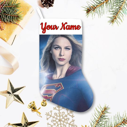 Discover Personalized Superwoman Christmas Stocking