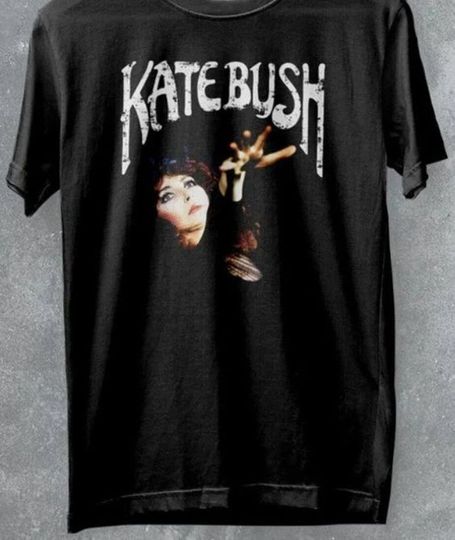 Discover 80s 90s new Shirt Kate Bush T-shirt Rare design Classic tee