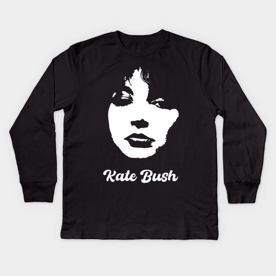 Discover Kate Bush pop art portrait - Kate Bush - Kids Long Sleeve T-Shirt