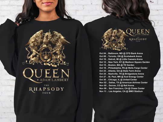 Discover The Rhapsody Tour 2023 Shirt, Queen Rock band Tour 2023 Shirt