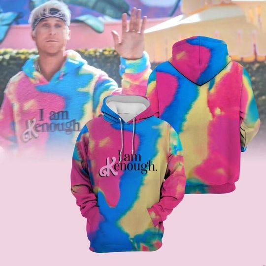 Discover Barbie Movie Sweater Unisex I Am Kenough Hoodie 3D