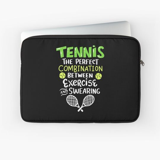 Discover Funny Tennis Definition Gift Laptop Sleeve