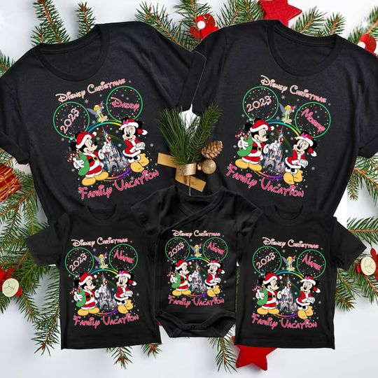 Discover Personalized Family Christmas Vacation Christmas Mouse And Friends