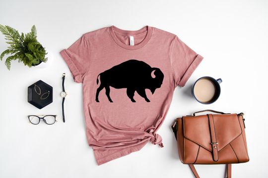 Discover Buffalo Shirt, Country Shirt, Animal Lover, Bison T-Shirt
