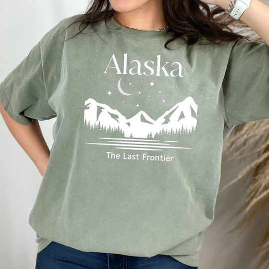 Discover Best Alaska T-Shirt - Mountains Theme
