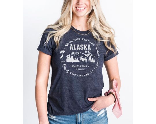 Discover Personalized Alaska Cruise T-Shirt - 2023 Edition