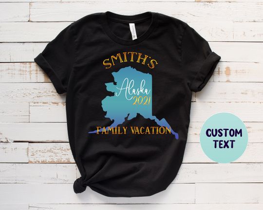 Discover Family Matching Alaska T-Shirt - Vacation Theme