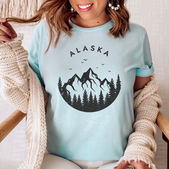 Discover Cute Vintage Alaska Graphic T-Shirt Collection