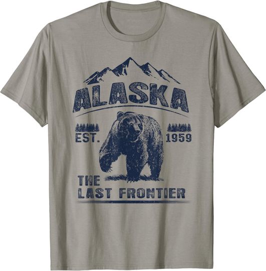 Discover Bear Alaska Shirt,  Alaska The Last Frontier Shirt