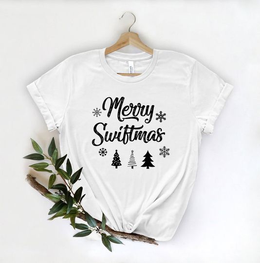 Discover Merry Swiftmas Shirt, Eras Movie T-Shirt, Eras Concert T Shirt