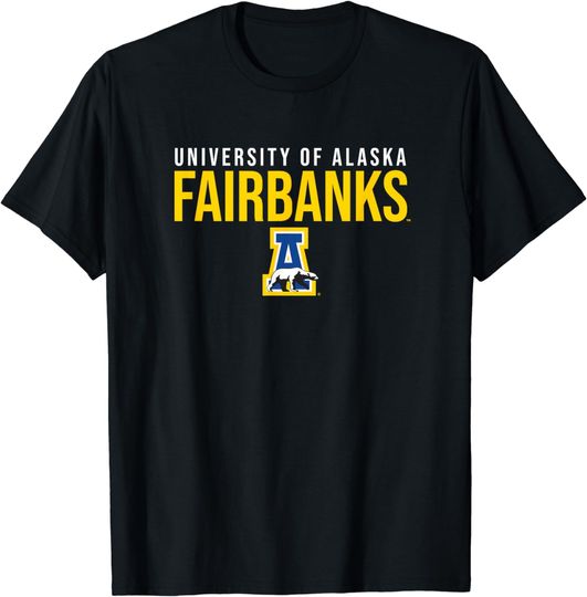 Discover University of Alaska-Fairbanks Nanooks Stacked T-Shirt