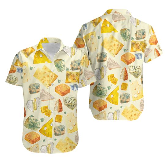 Discover Food Cheese Beautiful Food Life Hawaiian Shirt