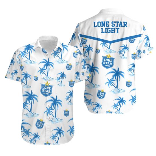 Discover Lone Star Beer Hawaiian Shirt