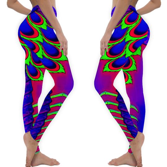 Discover Purple Mantis Shrimp Leggings