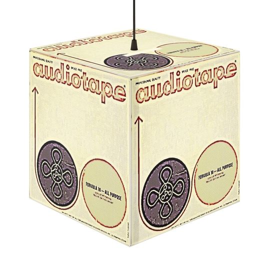 Discover Reel To Reel Light Cube Lamp