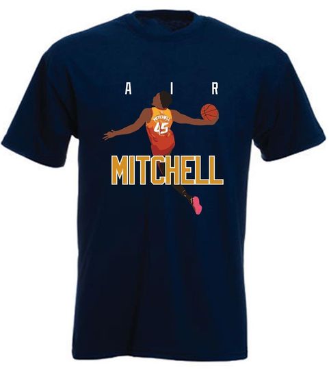 Discover Utah Jazz Donovan Mitchell "AIR PIC NEW" T-Shirt