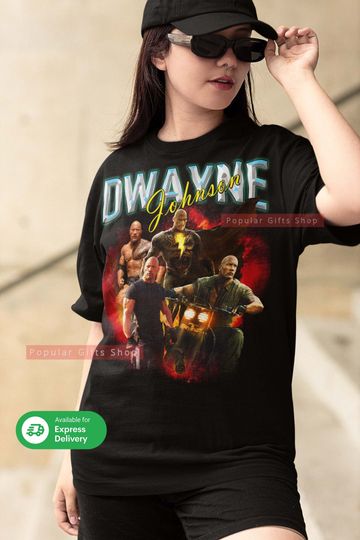Discover Dwayne Johnson Vintage Shirt, Vintage Dwayne Johnson TShirt Gift