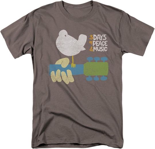 Discover Woodstock Peace and Music T Shirt & Stickers