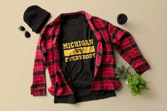 Discover Michigan vs Everybody Sublimation Sports Shirt
