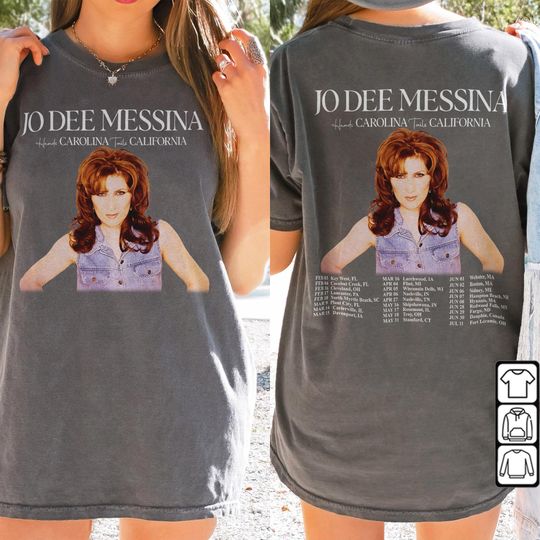 Discover Jo Dee Messina Music Shirt, 2Side Jo Dee Messina 2024 Tour
