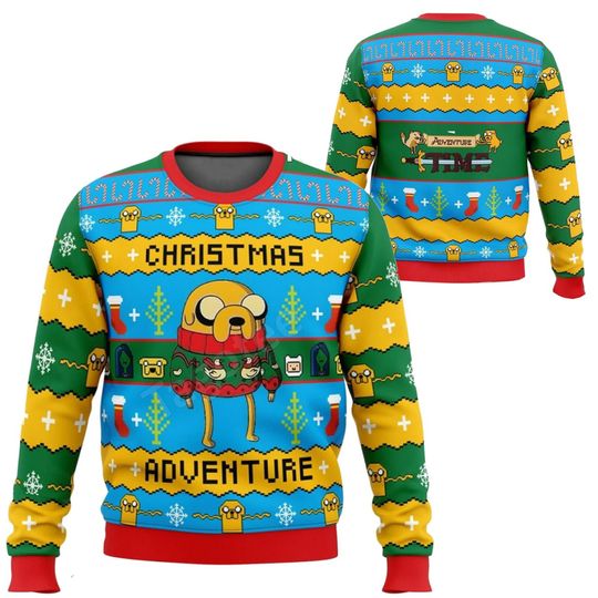 Discover Adventure Christmas Gifts 2023, Adventure Time Ugly Sweater