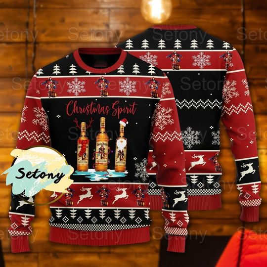 Discover Christmas Captain Morgan Sweater, Captain Morgan Ugly Sweater