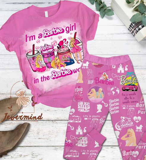Discover Barbi Christmas Shirt, Barbi Pajamas Set, Barbi Pajamas