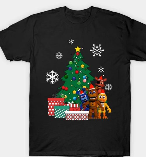 Discover Nightmare Animatronics Five Nights At Freddy's The Christmas Tree T-Shirt