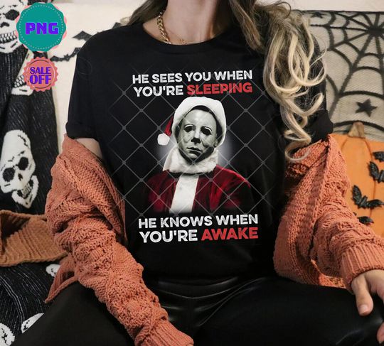 Discover Christmas Xmas Gifts He Sees You When You're Sleeping