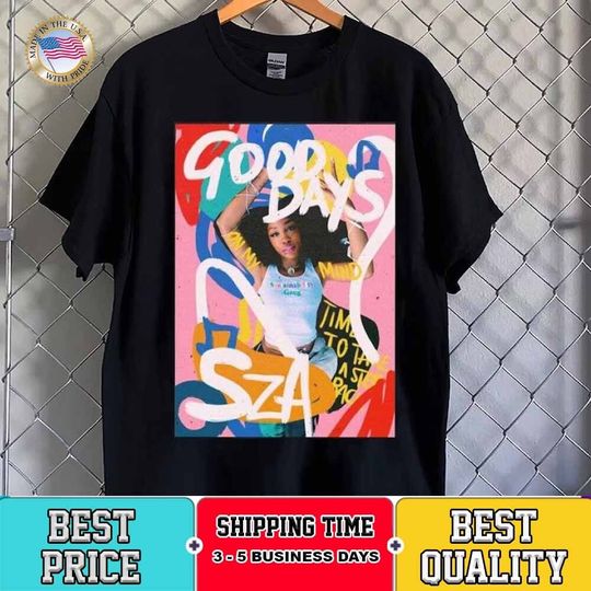 Discover Vintage SZA Good Days Shirt, Sza Rap Tee, Sza New Bootleg 90s T-Shirt S-5XL