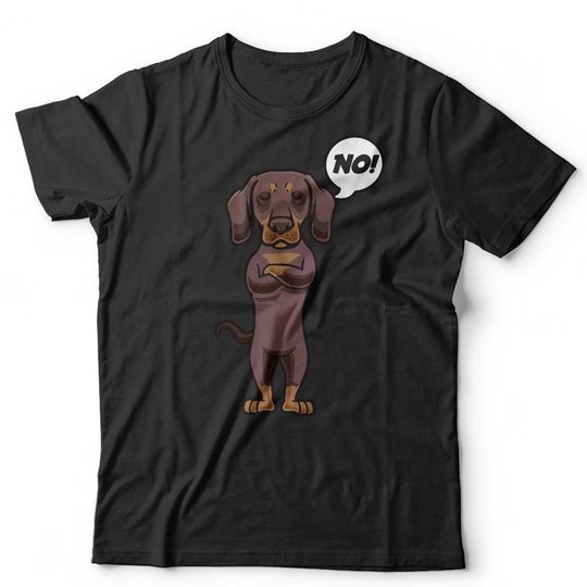 Discover Moody Stubborn Dachshund Tshirt