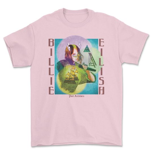 Discover Billie Eilish T-Shirt Bad Guy Happier Then Ever singer Poet Archives T-Shirt