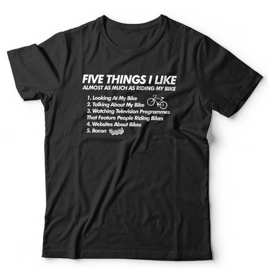 Discover Five Things I Like Tshirt