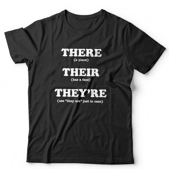 Discover There Their They're Tshirt