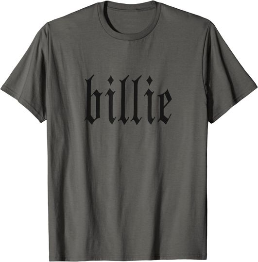 Discover Billie Eilish 5 Gray T-Shirt, Billie Eilish Unisex T-Shirt