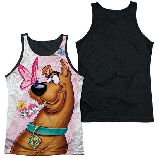 Discover Scooby Doo Butterfly Men's Black Back Tank