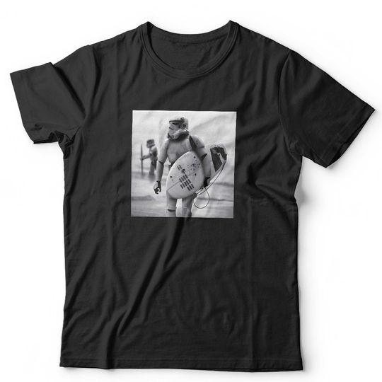 Discover Stormtrooper Surfing Tshirt