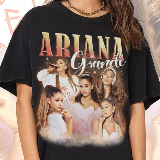 Discover Ariana Grand, Ariana Tour, T-shirt Style Unisex Homage Gift