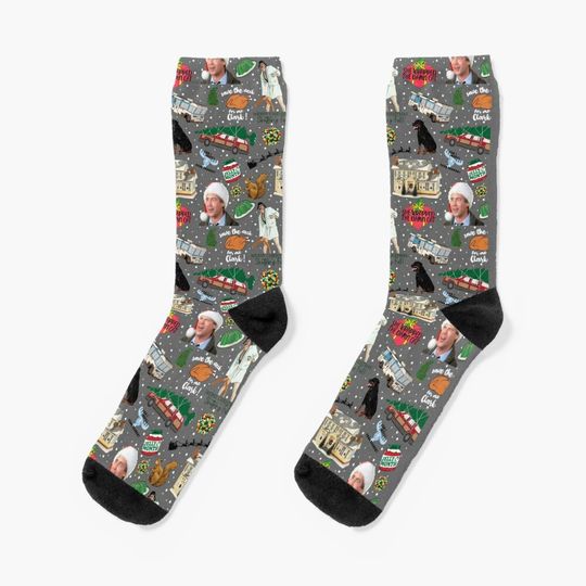 Discover National Lampoons Christmas Vacation Socks