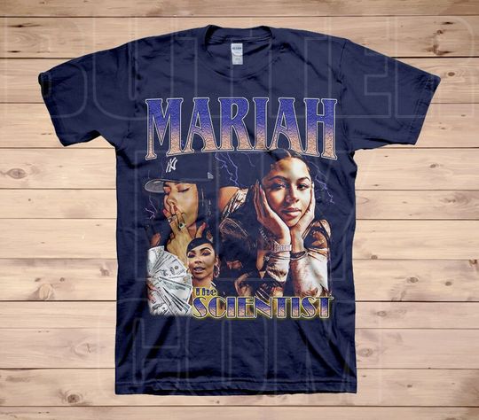 Discover MARIAH THE SCIENTIST t-shirt vintage style rap tee