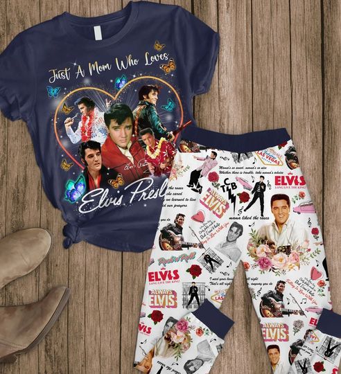 Discover Elvis Pajamas, Set Elvis Elvis Presley