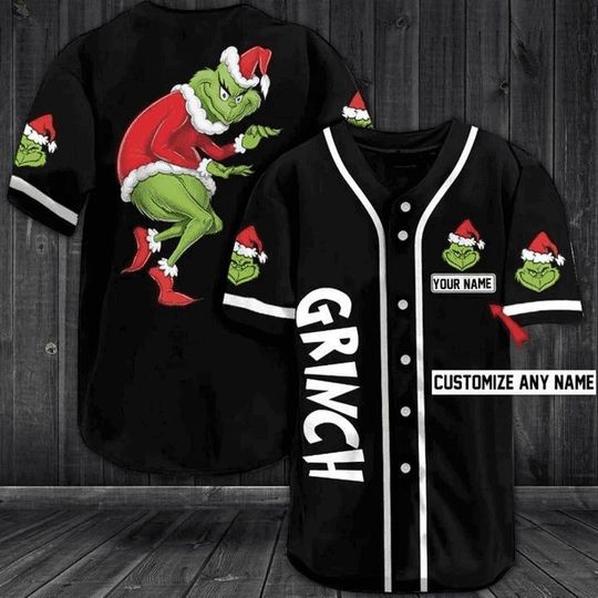 Discover Personalized Christmas funny character Baseball Jersey, Grin.ch My Day I'm Booked Shirt