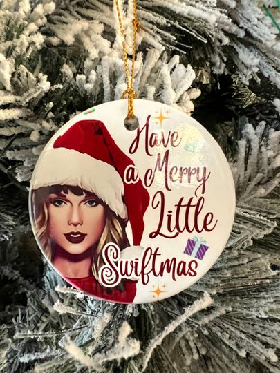 Discover Have a merry little swiftmas ornament