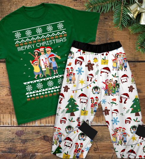 Discover Bob's Family Christmas Pajamas, Bob's Family Holiday Pajamas, Bob's Family Family Pajamas