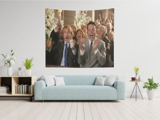 Discover Wedding Crashers Tapestry, Funny Tapestry, Funny College Tapestry, Dorm Flag, Dorm Tapestry, Movie Tapestry