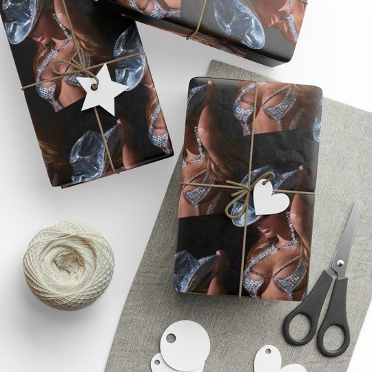 Discover Beyonce Renaissance Christmas Wrapping Paper
