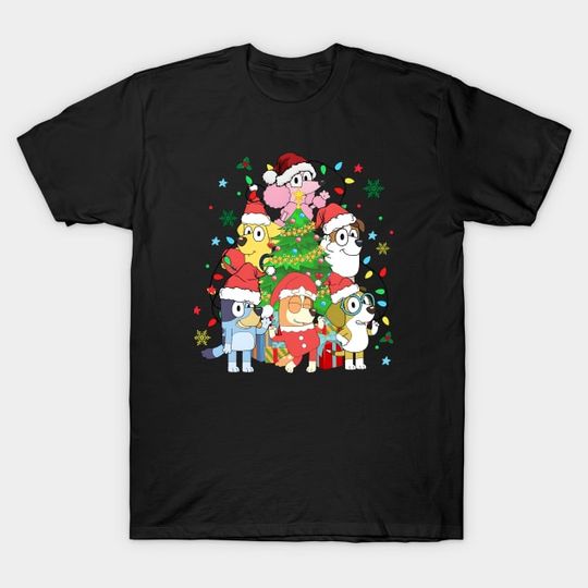 Discover BlueyDad Merry Christmas, Blueymas - BlueyDad Christmas - T-Shirt