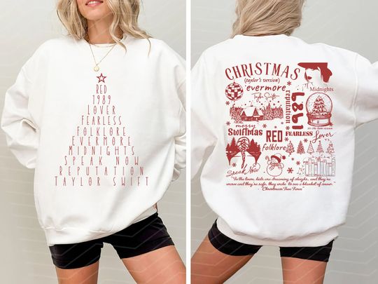Discover Swift Christmas shirt, Christmas Tay-lor's Version Shirt, Have A Merry Swiftmas Shirt, Swift Christmas Shirt