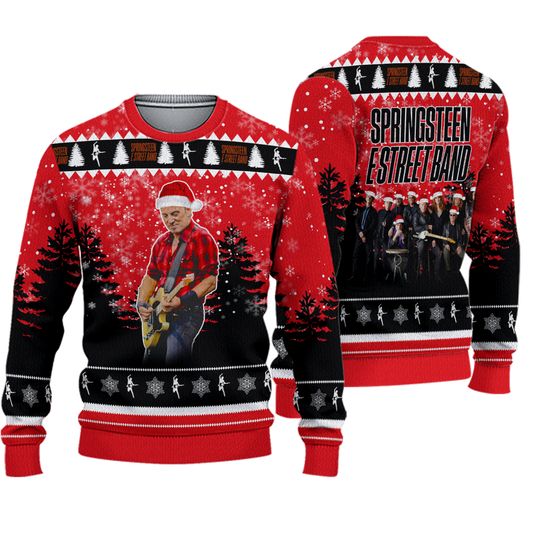 Discover Bruce Springsteen 3D Ugly Sweater
